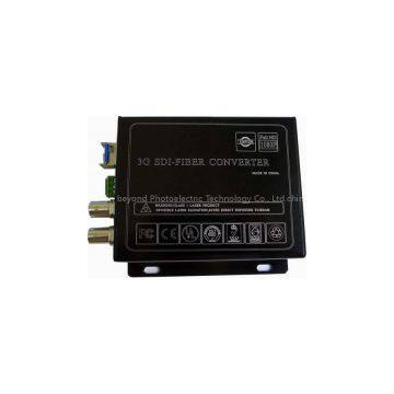 3G-SDI optical transceiver+audio frequency+data+Ethernet network+Switch quantity+SNMP