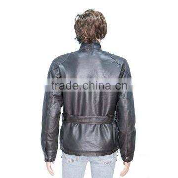 Brown Leather Jacket photo-2