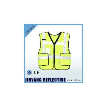 Yellow Vest With Big Pokets