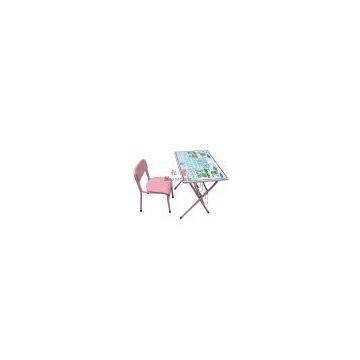 sell student desk and chair(school furniture)ST-106E Kid's Foldable Desk & Chair