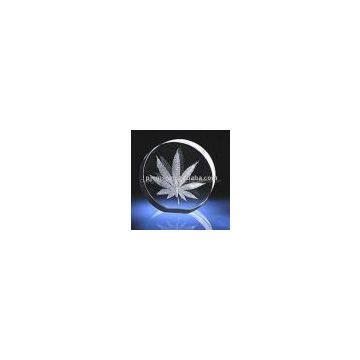 Beautiful 3D Laser Crystal Gift, Best-selling Crystal Adornment