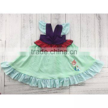 2017 exquisite cartoon pattern belle princess inspired dress