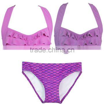 Youth and Adult Mermaid Scale Bikini Swimsuit