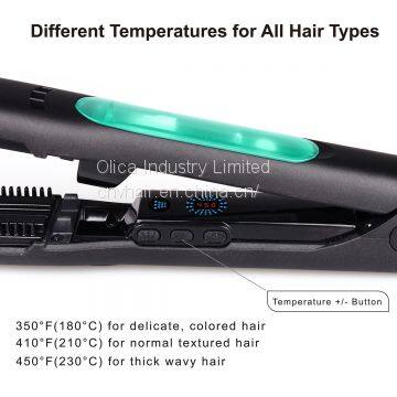 CNV Flat Iron, Steam Hair Straightener, Hair Flat Iron Straightener with STEAM Technology & 5D heating Teeth