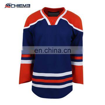 Custom design OEM professional slim fit Ice Hockey Jerseys