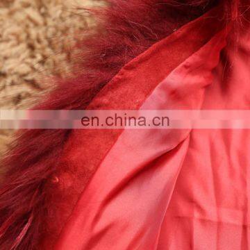 Europe Pattern New Fur Clothing Boutique Ladies Raccoon Fur Vest photo-5