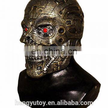 New Latex Terminator Robot Skull Mask