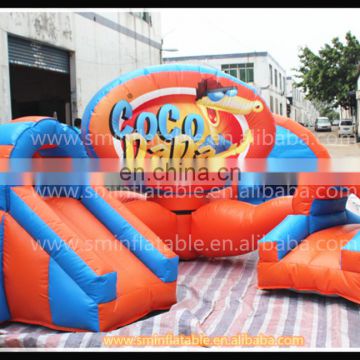 Backyard Funny inflatable mini kid playground,small jumping games,amusement park bouncy for kid