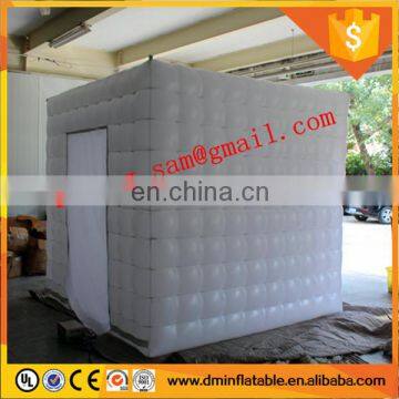 LED lights inflation photobooth for sale / inflatable photobooth with leds / inflation photo cabin booth