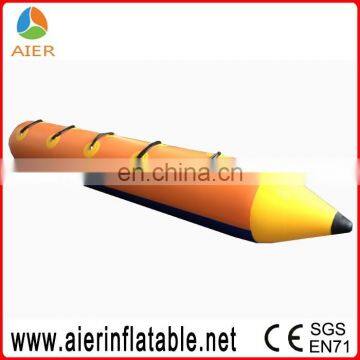 2/3/4/5/6 Person Banana Boat, Inflatable Banana Boat for 2/3/4/5/6 Person, Inflatable Banana Boat