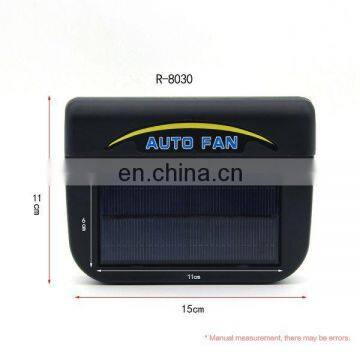 2017 New Big Size Auto Solar Car Fan ,solar Power Cooling Fan for Car photo-3