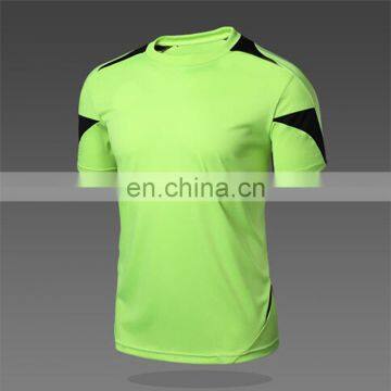 Custom soccer wear soccer jersey football shirt men school team soccer wear green ,red, blue, black ,white