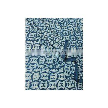Indigo Hand Block Printed Fabric