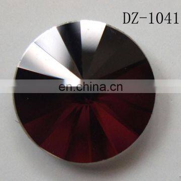 DZ-1041 siam glass beads (can make holes)