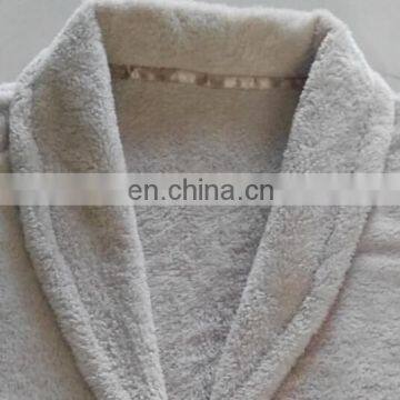 wholesale 100% polyester polar fleece hotel bathrobe