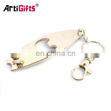 NO minimum cheap new product personalised metal surfboard bottle opener keychain
