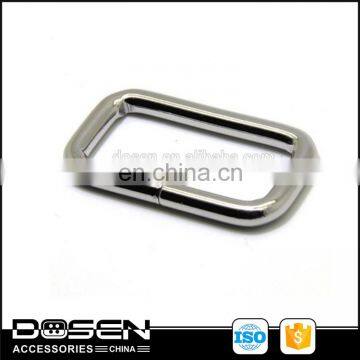 Shiny Silver Color Metal Belt Buckle ,Seat adjuster Buckle ,Handbags Adjuster Buckle manufacturer in china .