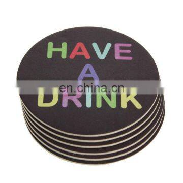 for bar hotel custom blank placemat round paper placemats