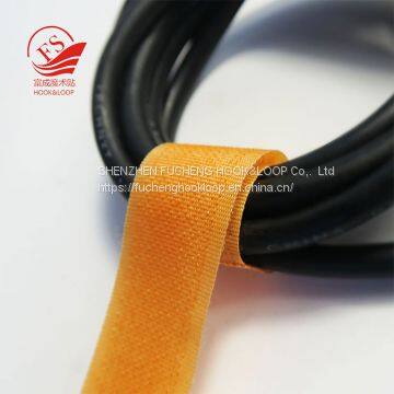 Straight Hook and Loop Cable Tie With Printed Logo photo-4