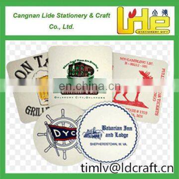 Good Quality Customized Paper Coffee Cup Coaster