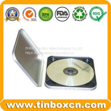 Round CD Tin Box for Metal CD Bag, Tin CD Case photo-4
