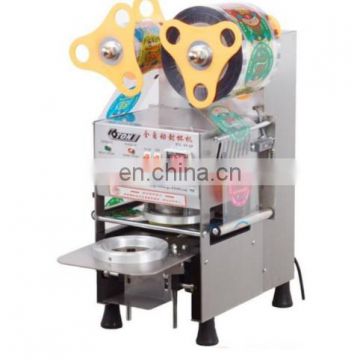 plastic/paper cup container sealing machine pudding sealer machine with best service