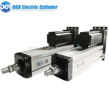 Foldback 5KN Thrust Industrial Servo Lift Electric Cylinder Front Flange Mounting Stepper Linear Actuators