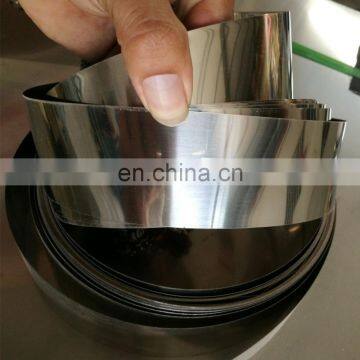 AISI SUS DIN 201 301 304 316 430 2b BA 1D Mirror Finished Surface High Precision Stainless Steel Strips /Narrow Coils / Sheets