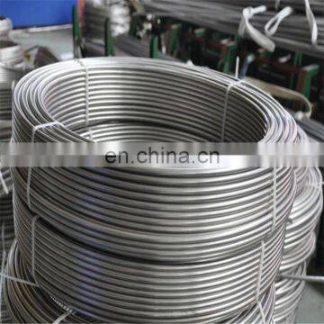 High Quality DIN 1.4301 stainless steel seamless coiled tubes price