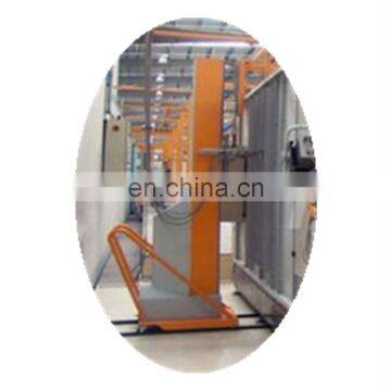 Automatic color powder coating line machine for aluminum window and door