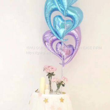 heart balloon wedding decoration balloon foil balloon helium balloon hotsale