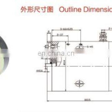 48В 2000Вт 2700об/мин двигатель постоянного тока для силового агрегата photo-5