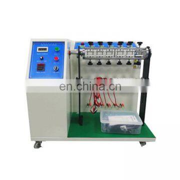 Universal power cords bending tester cord machine