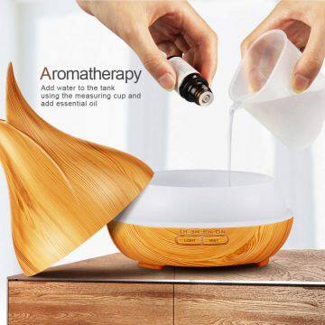 400ml Aroma Essential Oil Diffuser, Ultrasonic Air Humidifier With Remote photo-4