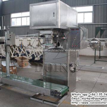 Cassava Starch Cassava Flour Sweet Potato Starch and Garri Sieving Machine Vibration Sieve and Packing Machine