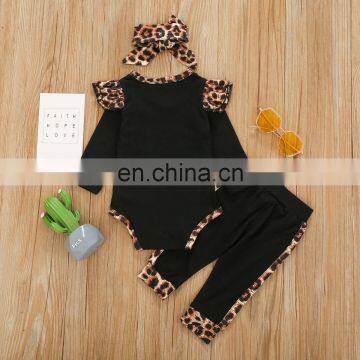 Baby 3pcs Fall Boutique Outfit Toddler Clothing Girl Clothing Set photo-2