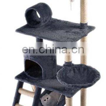 Wholesale Sisal Castle Modern Large Big Climbing Scratch Pet Scratcher Wood Condo Furniture Tower Cat Tree photo-4