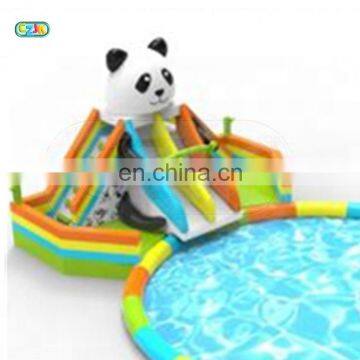 Animal Panda China Commercial Inflatable Water Park for Sale