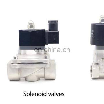 Hot Sale SS IP56 or IP65 Coil 220VAC Solenoid Valve