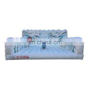 Snow World Theme Mechanical Inflatable Surf Simulator Mechanical Surfboard Fun Game For Sale