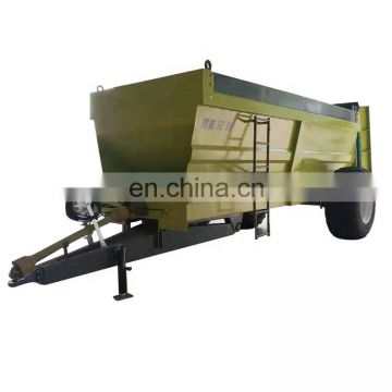 Agricultural fertilizer spreader tractor manure spreader