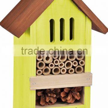 Custom Garden Decorate Wooden Insect House, Wood Butterfly House