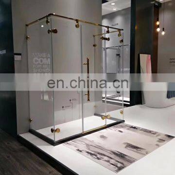 Tempered Glass Shower ISO BV CE Bathtub Room Frameless Glass Shower Door photo-3