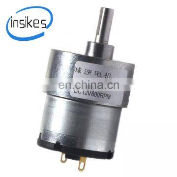 JGB37-520 slowdown gear motor miniature 6V 12V 24V all metal high torque dc motor