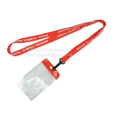 Printed Lanyard With Card Holder for Promotional Gifts