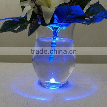 Wholesale LED Subenersible Waterproof Candle Tea Lights-Blue photo-4