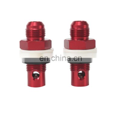 Lightweight Billet Aluminum Fuel Cell Roll Over Valve Rollover Valve Tank Mounted Fitting