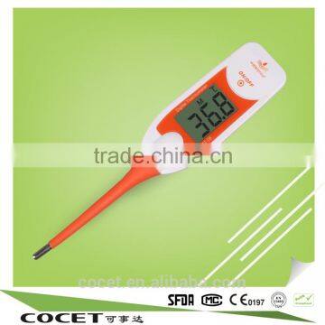 new pen type fasting reading digital rectal oral thermometer,digital large display thermometer,max min digital thermometer