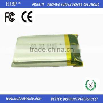 2014 hot sales CE/UL/FCC/RoHS rechargeable lithium polymer battery 3.7v 230mah