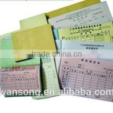 Factory Made Customized Invoice Printing, Note Book Printing, Receipt Printing Quality Choice